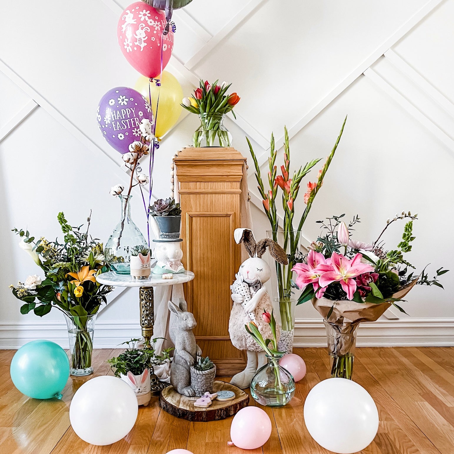 Bouquet de fleurs - Jaune printanier - Miss Lili's Boutique