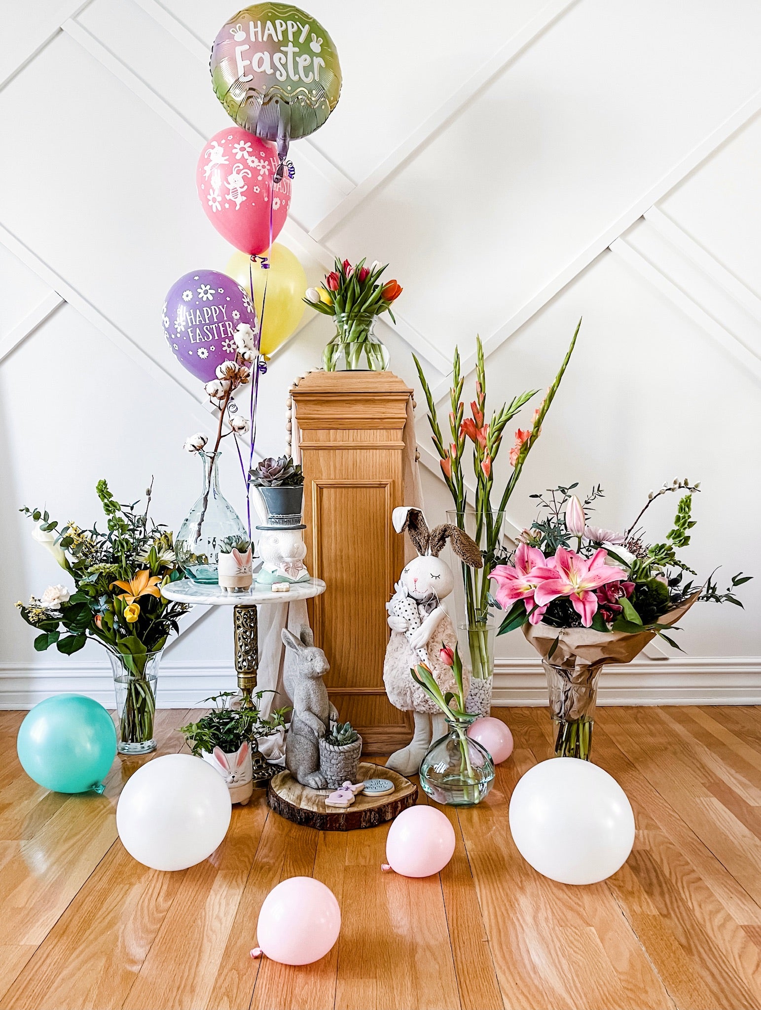 Bouquet de fleurs - Jaune printanier - Miss Lili's Boutique