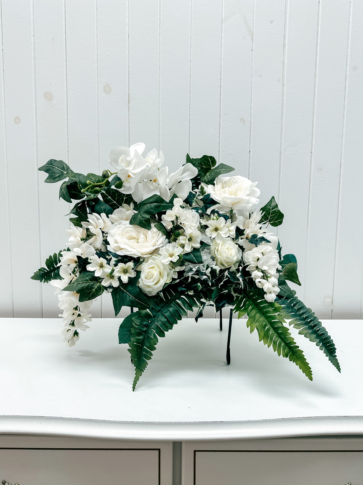 Arrangement pour pierre tombale