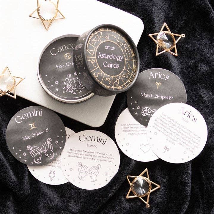 Coffret de cartes d’astrologie - Miss Lili's Boutique