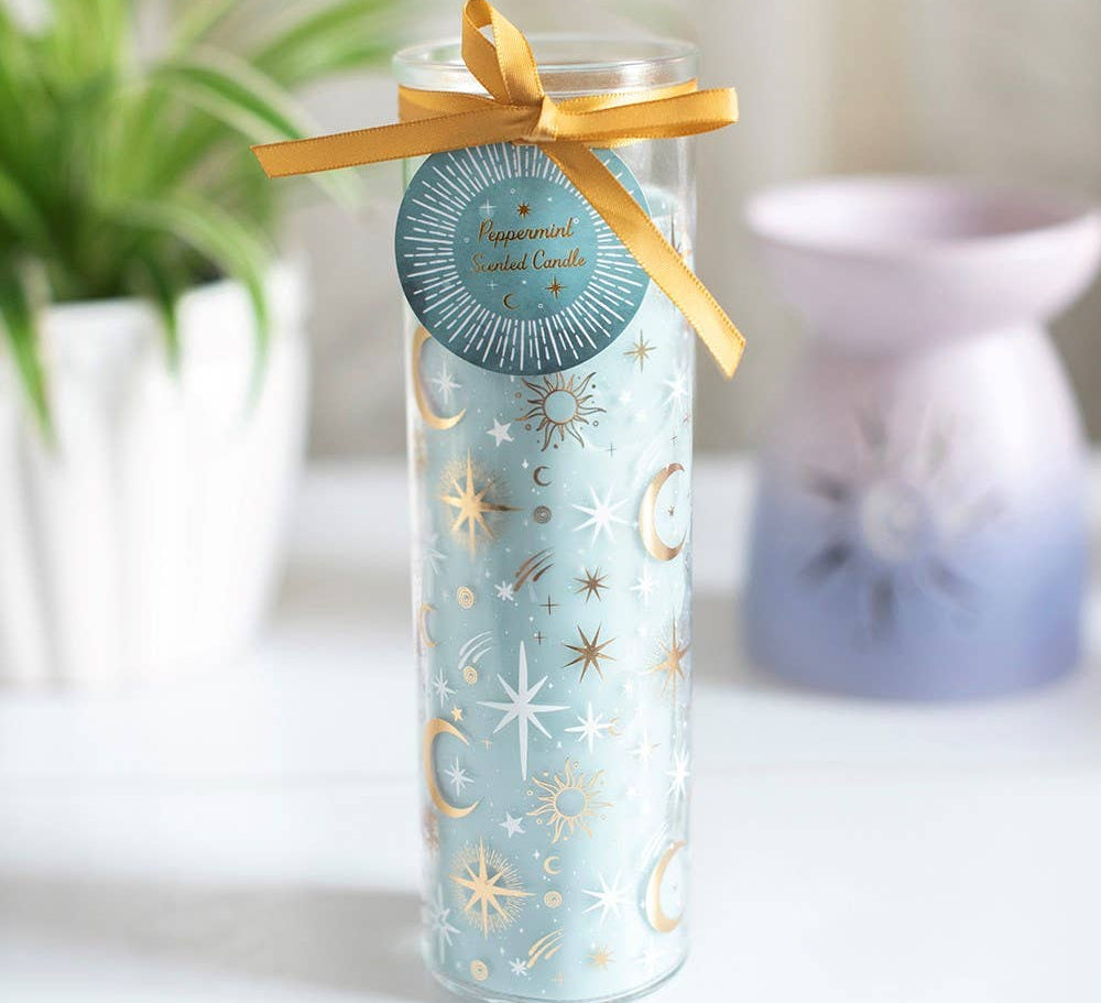Bougie tube Ciel bleu pastel - Miss Lili's Boutique