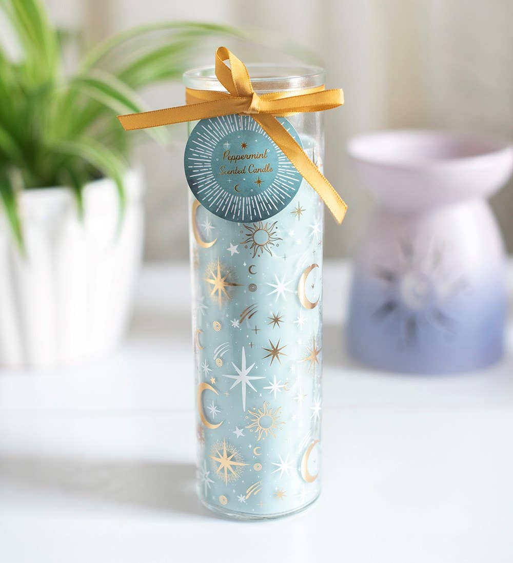 Bougie tube Ciel bleu pastel - Miss Lili's Boutique