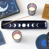 Attrape-cendres en céramique Phase de Lune Bleue - Miss Lili's Boutique