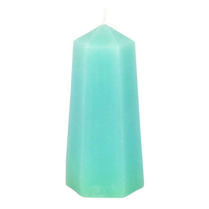 Bougie en cristal Luck avec aventurine verte brute - Miss Lili's Boutique