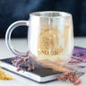 Vous êtes fait de magie Tasse en verre à double paroi iridescente - Miss Lili's Boutique