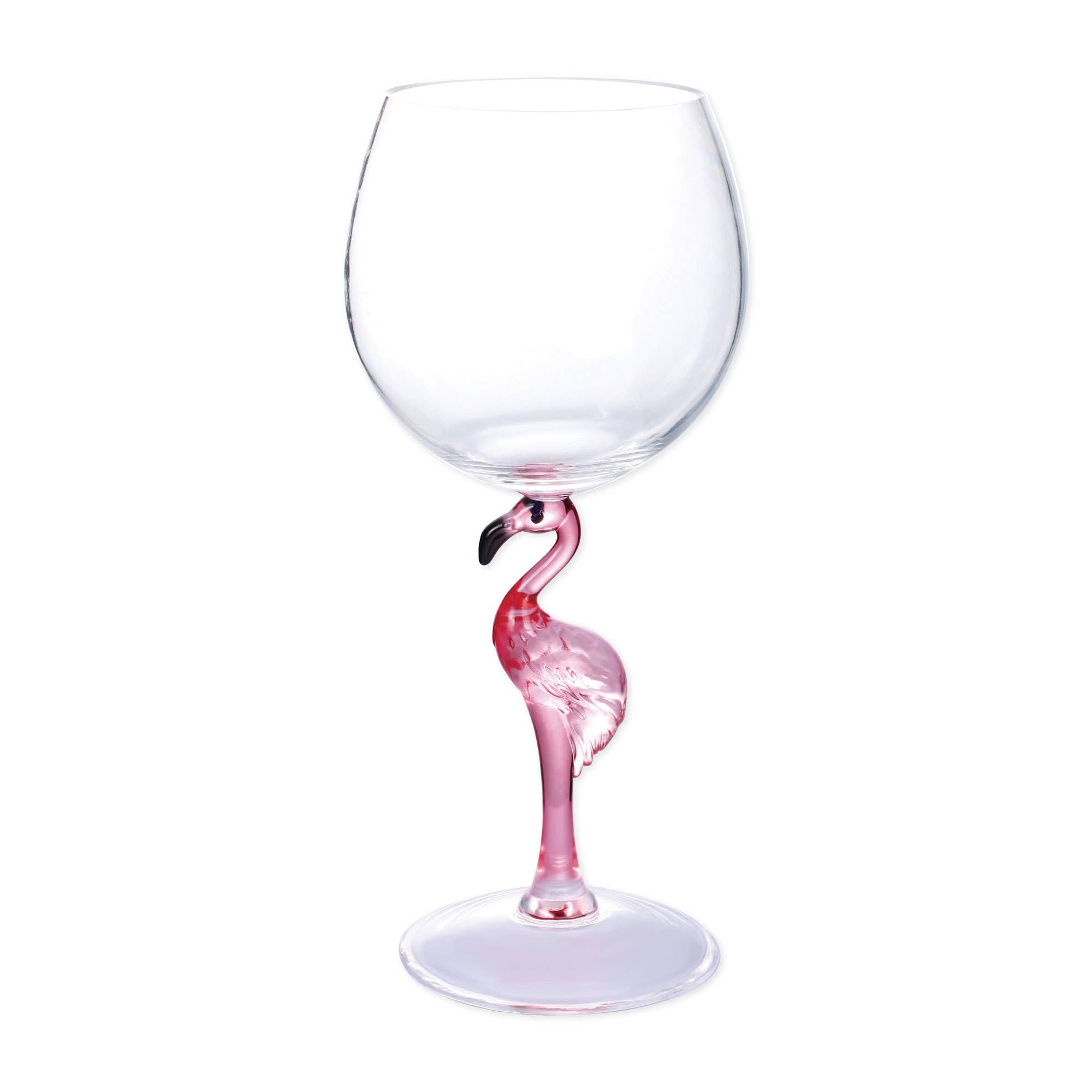 Verre à vin en plastique acrylique Flamingo 20 oz - Miss Lili's Boutique