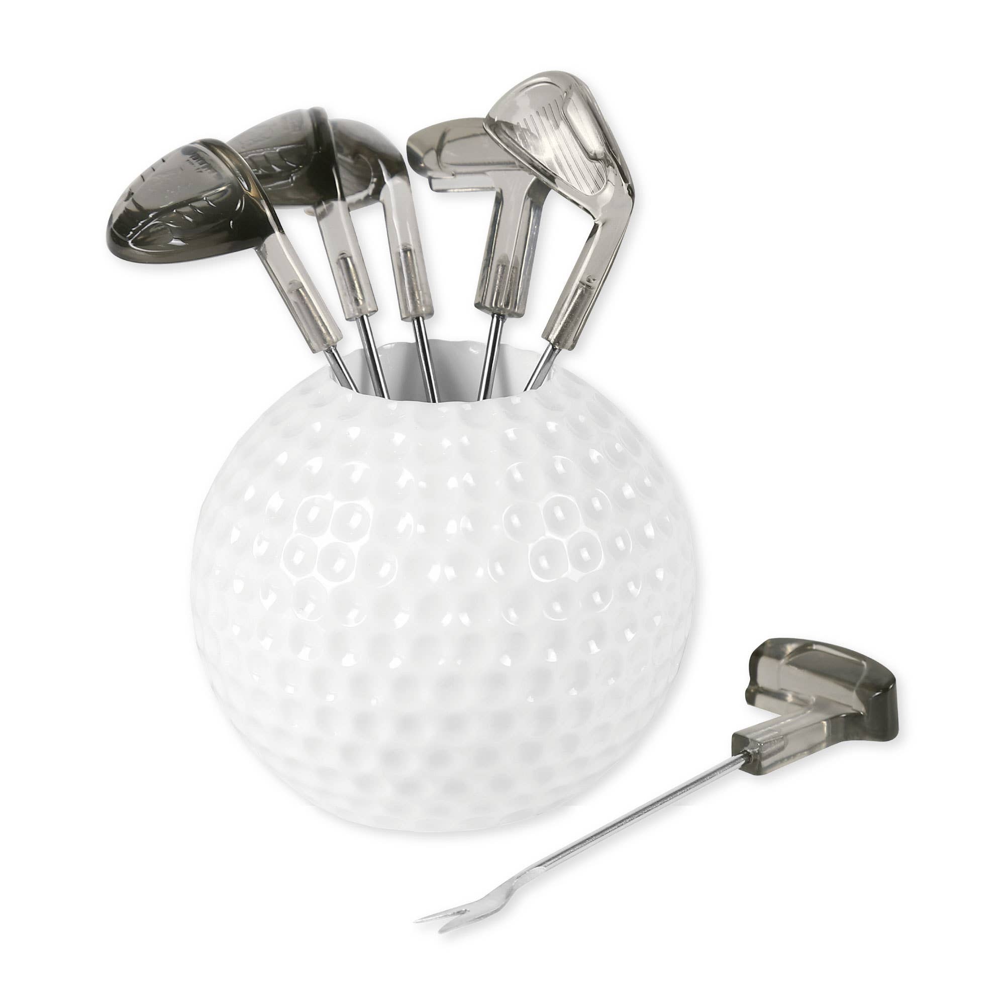 Ensemble de 7 Pièces de Pics à Cocktail Golf - Miss Lili's Boutique