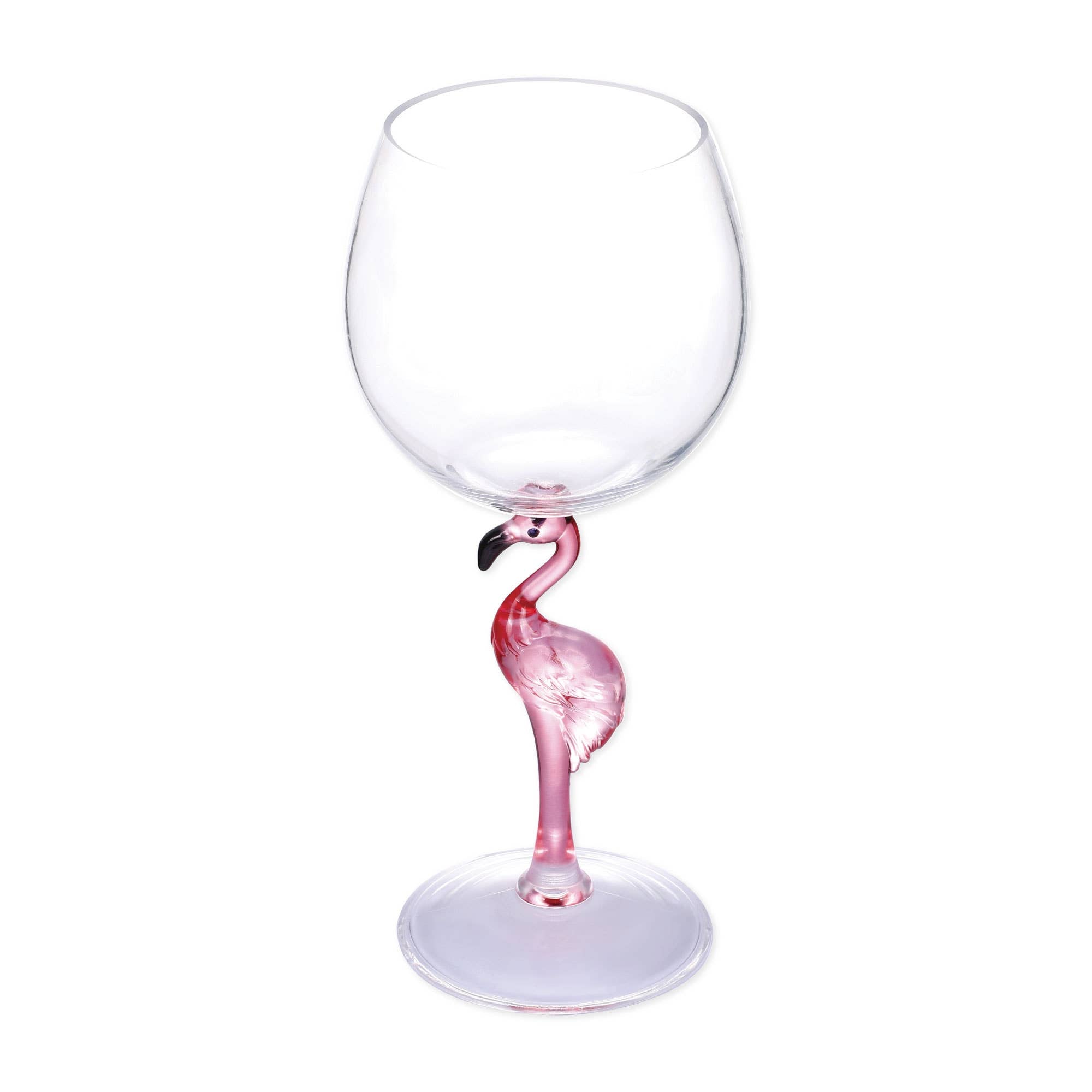 Verre à vin en plastique acrylique Flamingo 20 oz - Miss Lili's Boutique