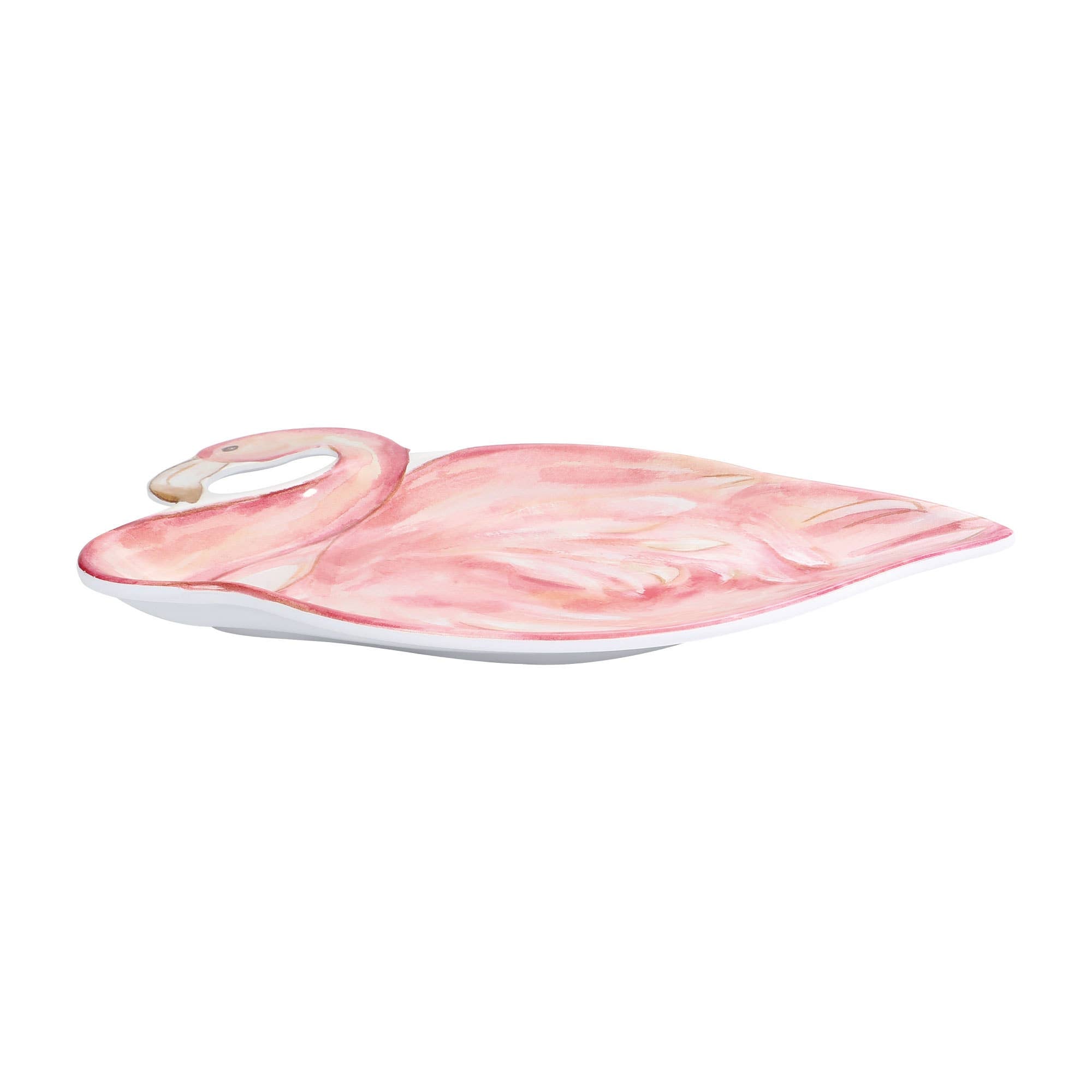 Plat en mélamine 15" Flamant rose - Miss Lili's Boutique