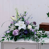 Arrangement de fleurs funéraires pour urne régulier