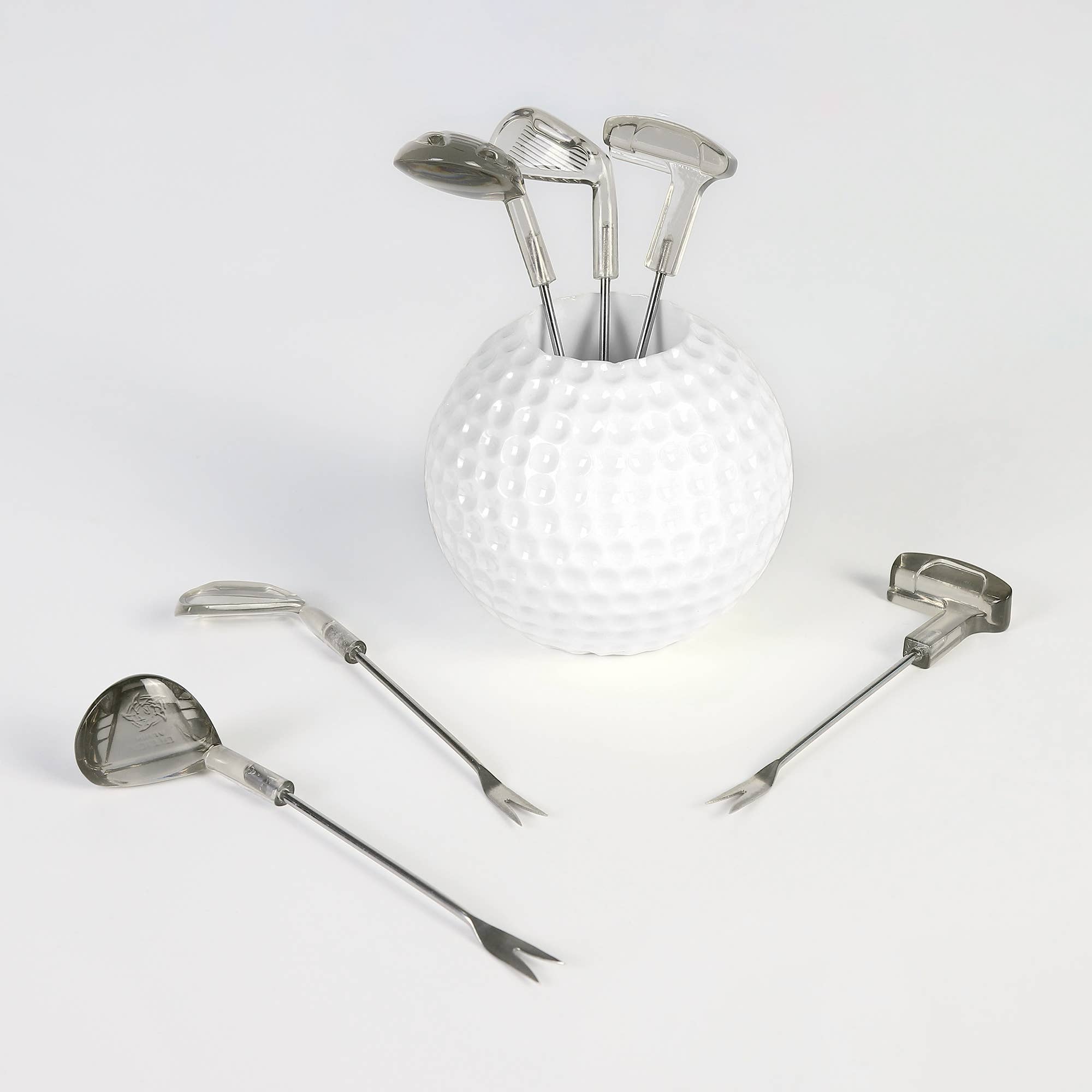 Ensemble de 7 Pièces de Pics à Cocktail Golf - Miss Lili's Boutique