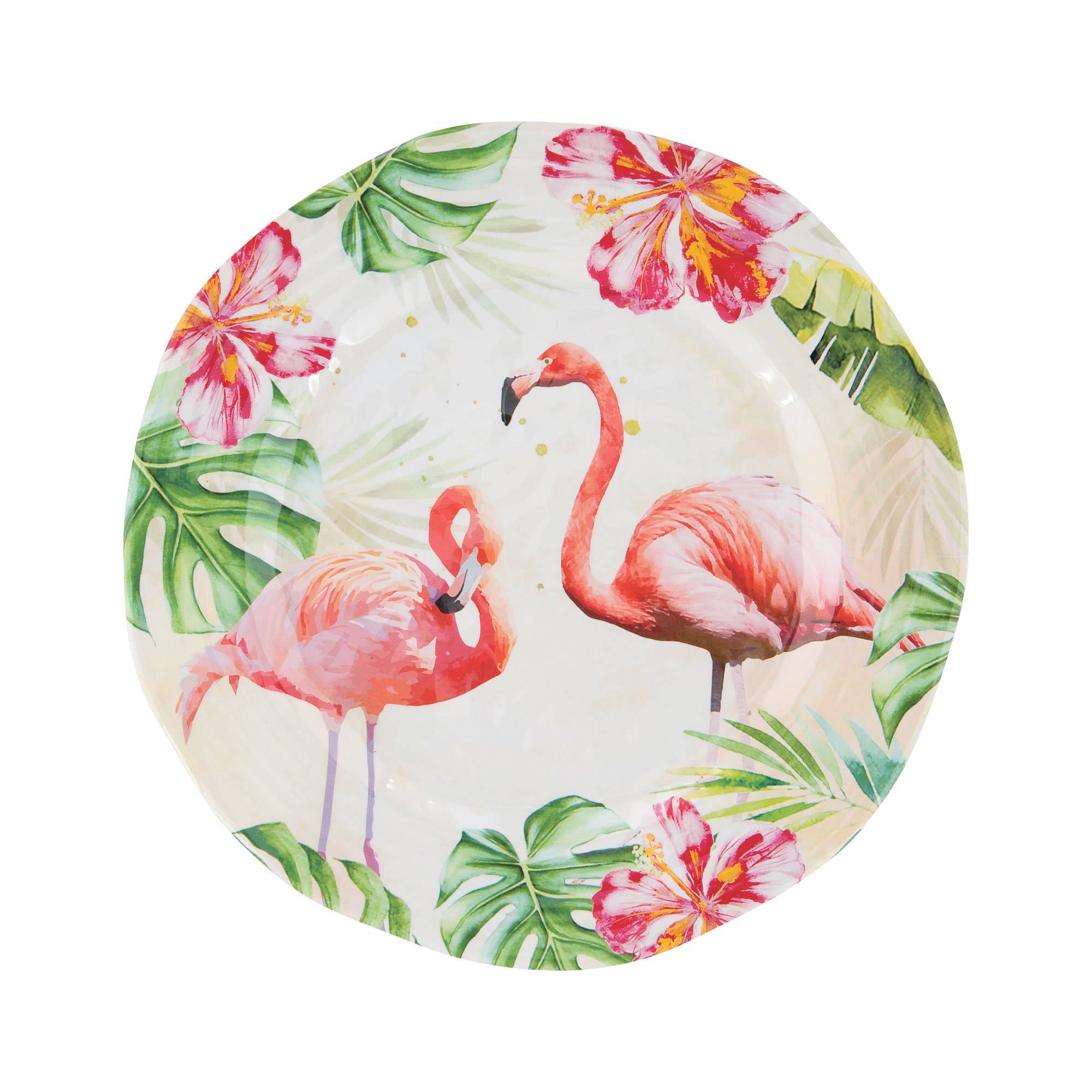 Assiette en mélamine Flamingo 9" - Miss Lili's Boutique