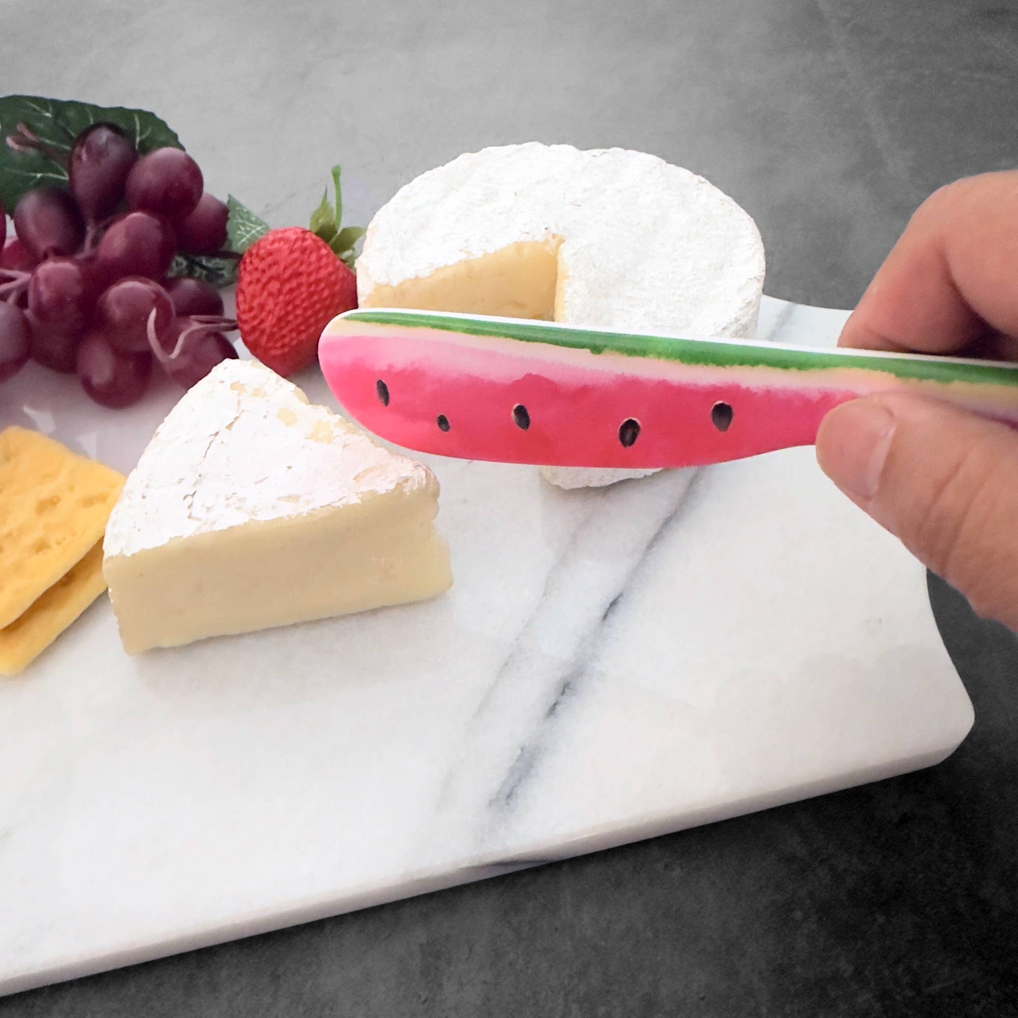 Étaleur à fromage en mélamine pastèque, 6 pièces - Miss Lili's Boutique