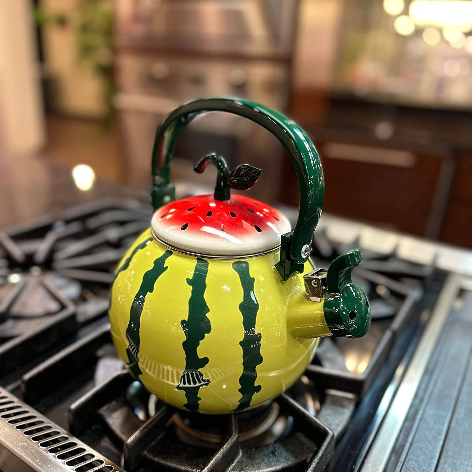 Bouilloire sifflante pastèque - Miss Lili's Boutique