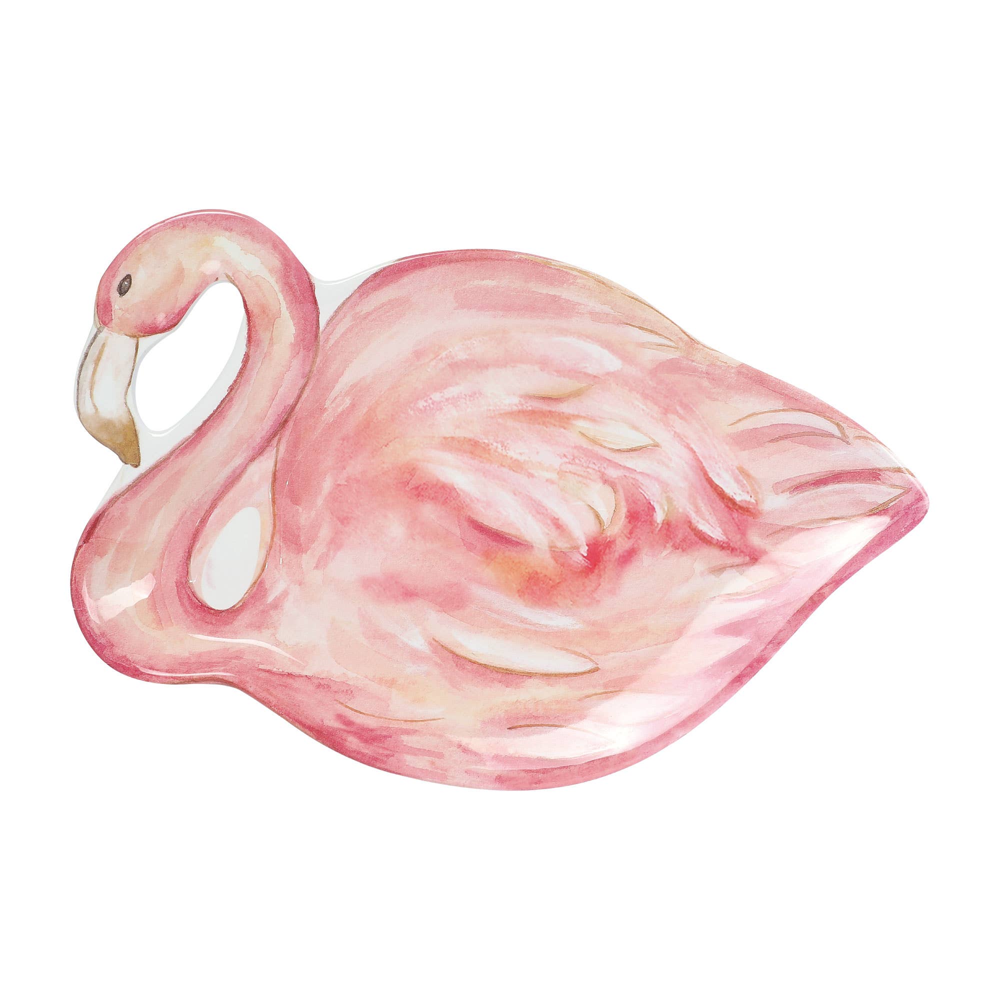 Plat en mélamine 15" Flamant rose - Miss Lili's Boutique