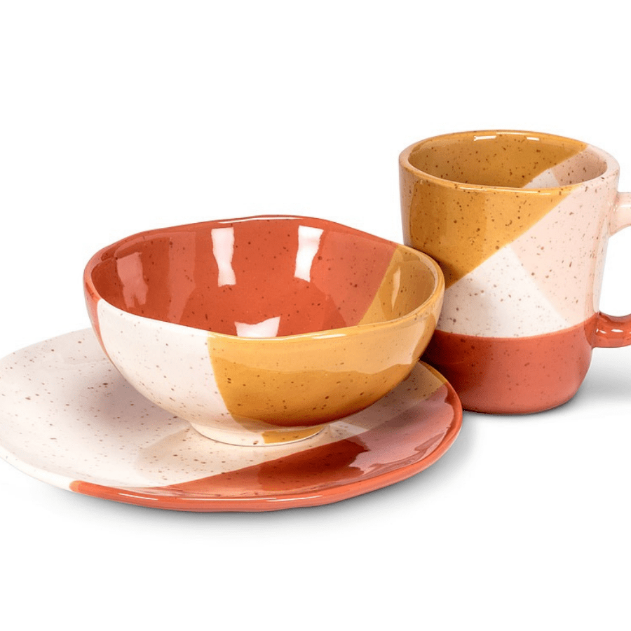 Ensemble tasse bol assiette