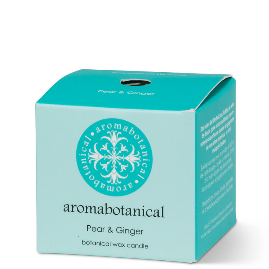 Bougie parfumée aux huiles essentielles - Poire Gingembre (2 tailles) - Miss Lili's Boutique