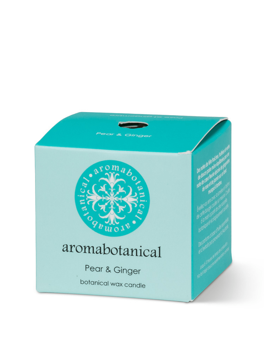 Bougie parfumée aux huiles essentielles - Poire Gingembre (2 tailles) - Miss Lili's Boutique