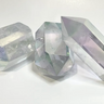 Cristal double point quartz aura