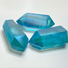 Cristal double point quartz aura
