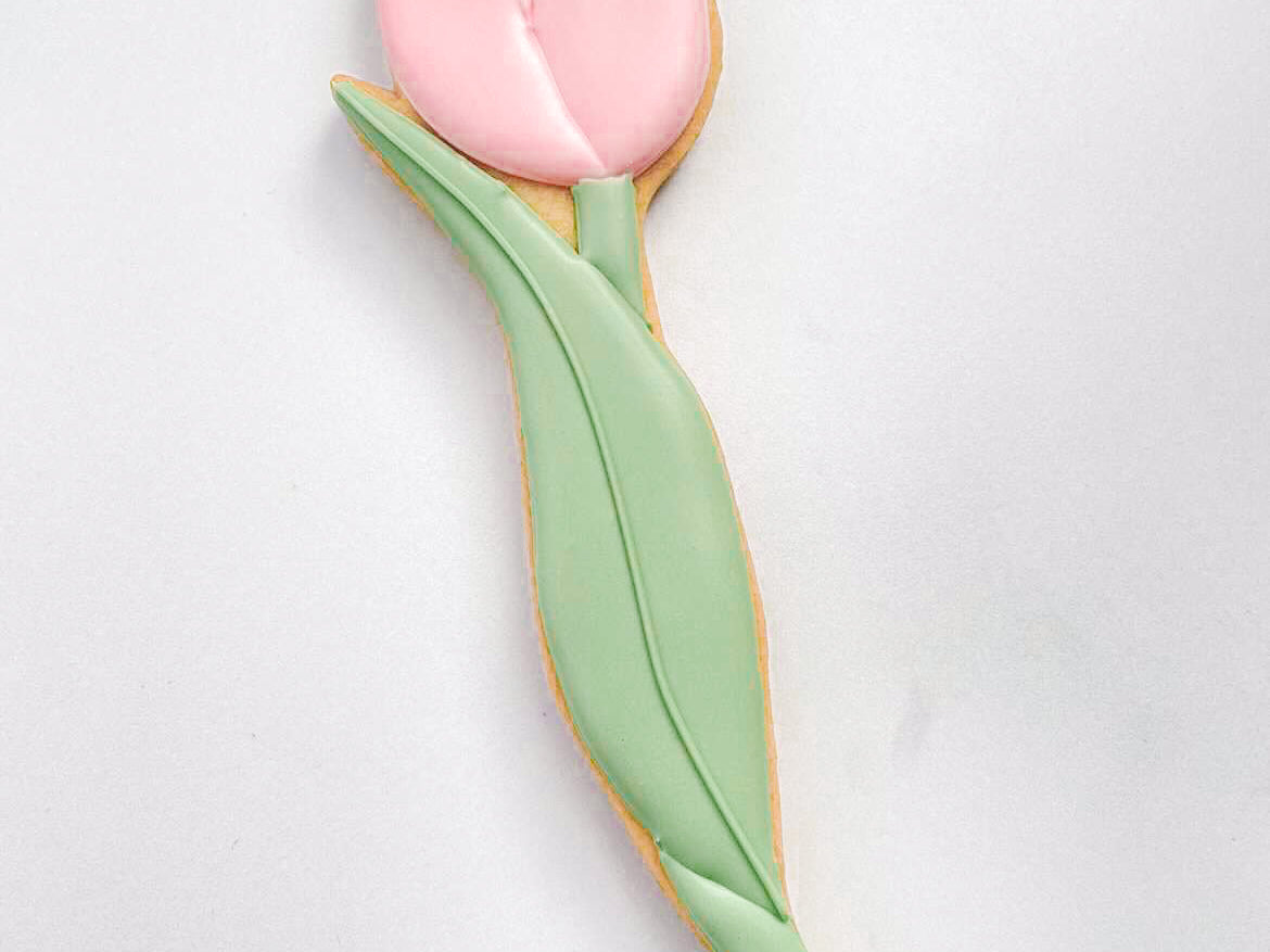 Biscuit - Tulipe rose - Miss Lili's Boutique
