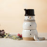 Snowman Sugar and Cream Jar Set