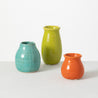 Vase en céramique coloré (3 couleurs/tailles)