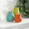 Colorful ceramic vase (3 colors/sizes)